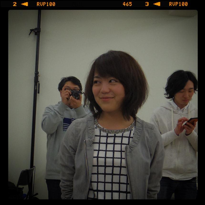 楽しく笑顔でチョキチョキ、マジ最高♪